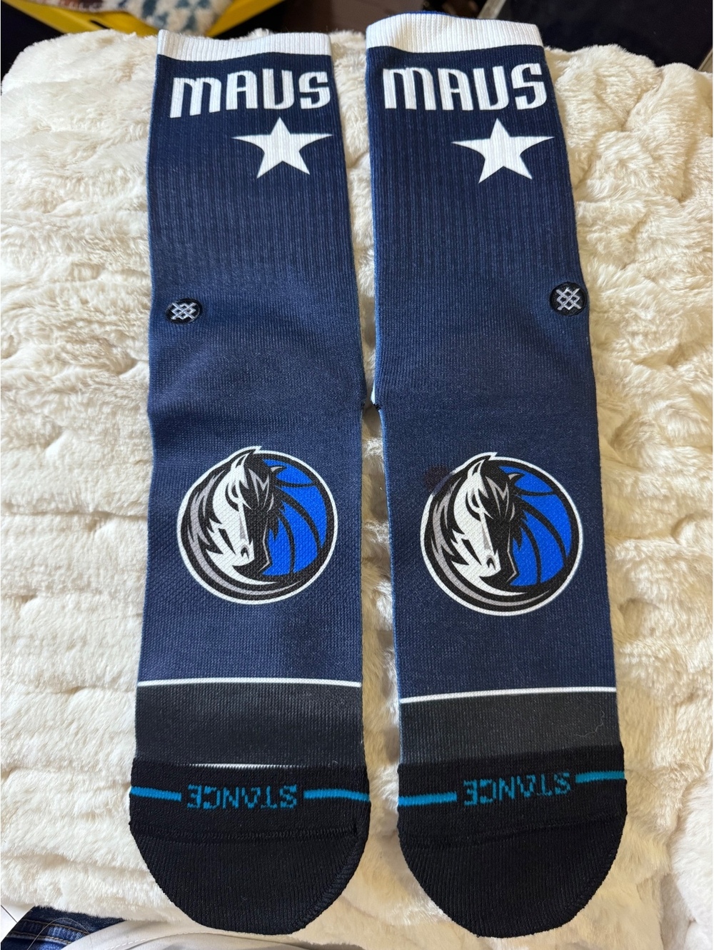 Stance Dallas Mavericks Men's Athletic Crew Socks - NEW Factory Seconds